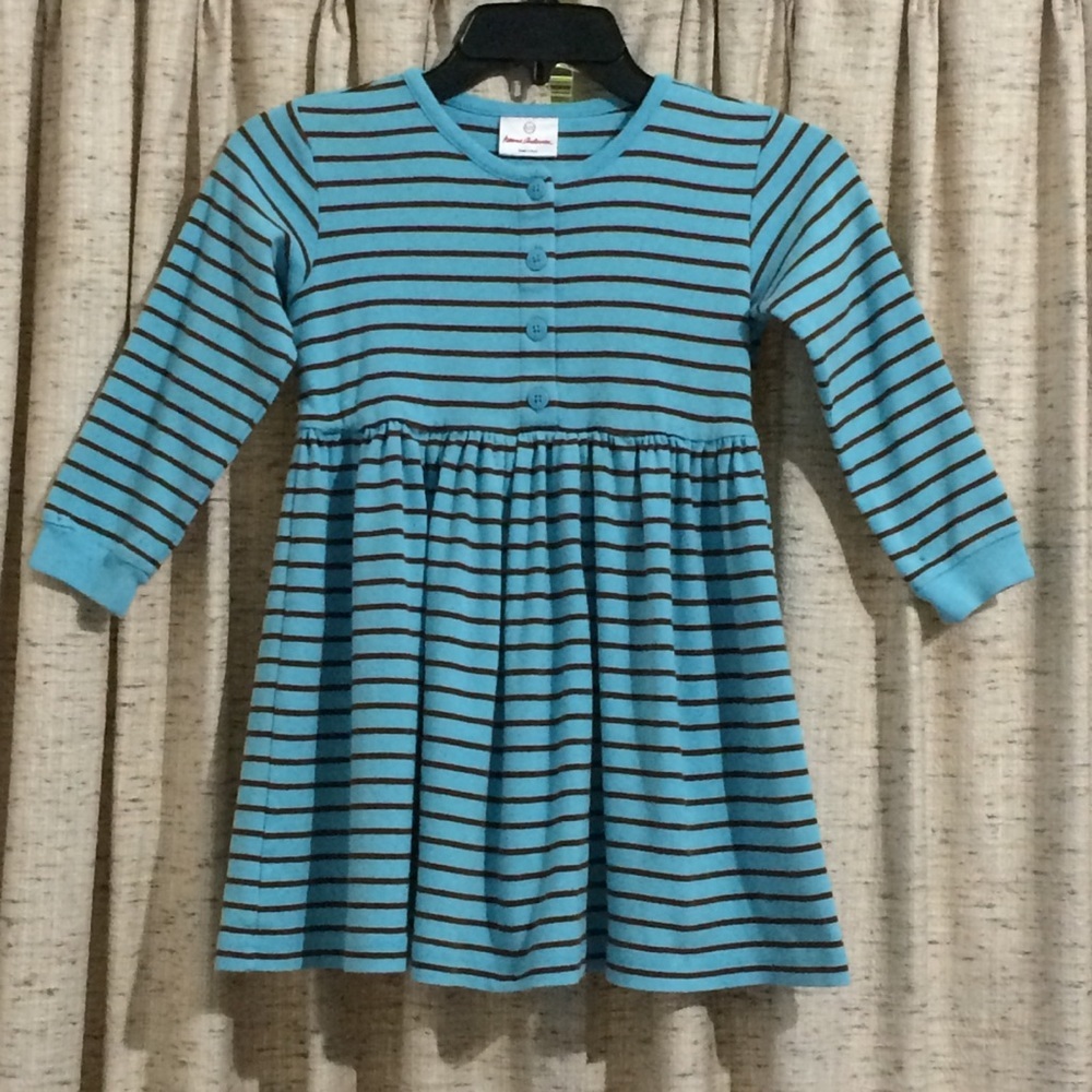 Hanna Andersson Stripe Long Sleeve Dress